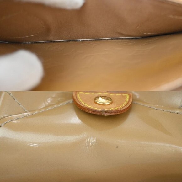 LOUIS VUITTON Rosewood Avenue Shoulder Bag Monogram Vernis Beige 318-082025 - Picture 14 of 16